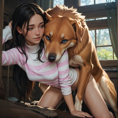 Sinkrozz Ai Generated Canine Cum In Pussy Cum Inside Rule 34 World