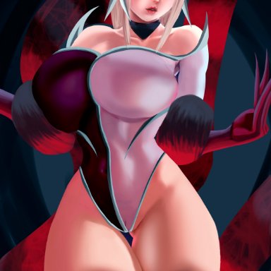 big breasts, breasts, breasts, evelynn, evelynn (league of legends), female, league of legends, league of legends: wild rift, lingerie, magentapeel, nsfw, riot games